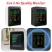 9 in 1 PM2.5 PM10 HCHO TVOC CO CO2 Meter Digital Temperature Humidity Tester LCD Carbon Dioxide Monitor Air Quality Monitor