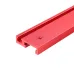 300-1220mm Red Aluminum Alloy 45 Type T-Track Scale Woodworking T-slot Miter Track for Table Saw Router Table