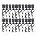 12PCS/20PCS/30PCS RC Car Parts Body Shell Clips Buckle for 1/20 1/24 Vehicles Models Spare Universal Accessories