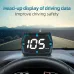 G20 Car Universal Hud Head-Up Display Beidou GPS Vehicle Speedometer High-Definition Head-Up Instrument Gongying speed unit switch