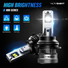 NOVSIGHT A500-N96 High-end Wiring Harness Model Built-in Driver 200W 40000LM Car Headlight