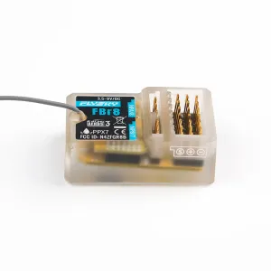Flysky FBr8 2.4GHz 8CH AFHDS 3 PWM/PPM/i.BUS/S.BUS/i-BUS2 Output RC Receiver for PL18/NB4/NB4 Lite/NB4+ Radio Transmitter RC Racer Car Boat