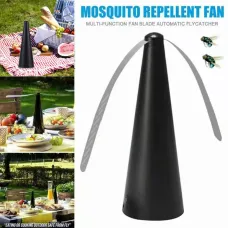 Outdoor Multifunctional Fan Blade Fly Repellent Battery Mosquito Repellent Fly Repellent Artifact Desktop Fly Repellent Mosquito Repellent Fan