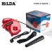 HILDA JS-EB17A Industrial Blower Vacuum 1000W High Power Adjustable Speed 2.8m3/min Air Volume Dust Remover Cleaning Tool