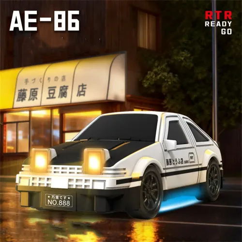 DA NIU LE Toys UD2236-7 RTR 1/64 2.4G 4WD Drift RC Car Mini LED Light Remote Control High-Speed Motor On-Road Racing Vehicle Model Boys Gifts Toys