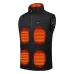 TENGOO 11 Areas Heated Vest Jacket Fashion Men Women Intelligent USB Electric Thermal Vest Coat for Winter Hunting Skiing Camping