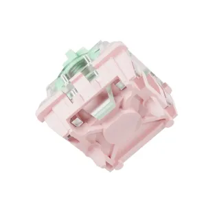 10/30/70Pcs Gateron Dual-rail Magnetic Jade Mini E HE Switch Set Linear Tactile Switch 3.5mm Travel 50gf Bottoming Force Dual Rail Structure HIFI Sound Customizable Gaming Keyboard Switch