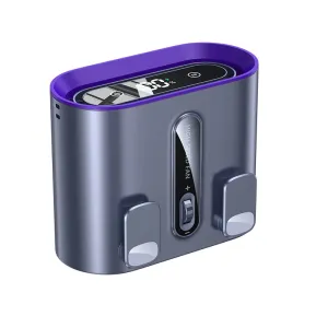 Dual Air Duct Waist-hanging Fan 100 Speeds Wind Clip 6000mAh Rechaegeable Air Cooling Brushless Fan Light Outdoor Lanyard Fan