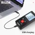 HILDA Laser Distance Meter 50m/100m/120m High Precision 2mm Rangefinder LCD Backlight Display Type-C Battery