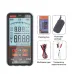 NJTY T5 Digital Multimeter 6000 Counts Smart Tester Measures Voltage Current Resistance Frequency Temperature Auto Ranging Battery Powered True RMS Large LCD Screen