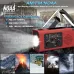 IPRee Hand Crank Emergency Radio Solar Powered Radio with LEFlashlight SOAlarm Portable Radio for Outdoor Camping and Emergency