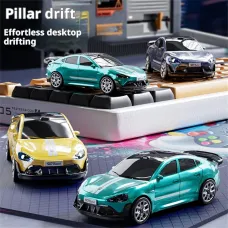 6507 RTR 1/64 2.4G 4WD Mini Drift RC Car Sports LED Light Support App Control Full Proportional High Speed On-Road Micro Racing Remote Vehicles Models Desktop Ornaments Toys