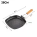 IPRee Camping Cookware Frying Pan Non-Stick Grilling Pan with Folding Handle Portable Outdoor Hiking Picnic Cooking Equipment