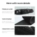 Portable Car Seat Fan for Front Rear Seat Passenge USB Powered Car Headrest Cooling Air Fan Adjustable Strap Car Interior Fan