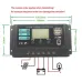 12V 24V 10A 20A 30A 40A 50A PWM Solar Charge Controller LCD Display