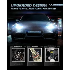 SEALIGHT X4 28000LM Pair 110W Car LED Headlight Bulbs 6500K Cool White LED Light IP68 Waterproof