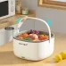 Ultrasonic Vegetable Washing Machine Fruit Dirt Cleaning Household Food Washer Pesticide Residue Washer Fruit Purifier Basket