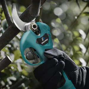 Drillpro 30MM Brushless Electric Pruner Pruning Shear Fruit Tree Bonsai Pruning Branches Cutter Power Tools For 18V Battery