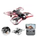 PJC S3 WiFi FPV with Dual Camera Optical Flow Hover Colorful Running LED Lights Circle Protection 2.4G 4CH 6-Axis Remote Control Kids Gifts RC Toys Drone Quadcopter RTF