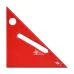 Mini Aluminum Alloy Woodworking Triangle Ruler Compact Mini Right Angle Measuring Tool Metal Angle Ruler In Inches