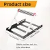 1/2pcs 55-135mm Multifunctional Cutting Machine Material Rack Height Adjustable Tripod Auxiliary Support Bracket