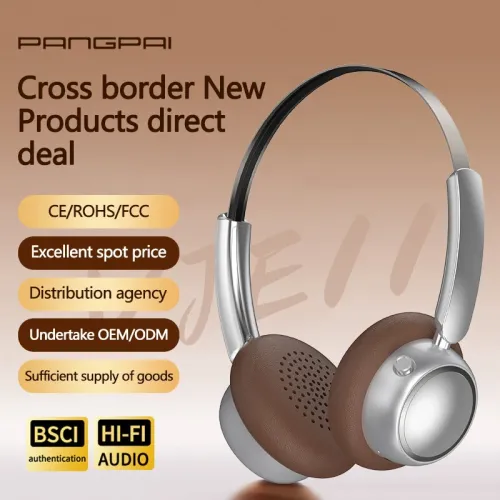 VJE11 Wireless Headset Portable bluetooth Headphone 40mm Dynamic Coil Unit Three-mode Breathable Earmuffs On-Ear Headphones