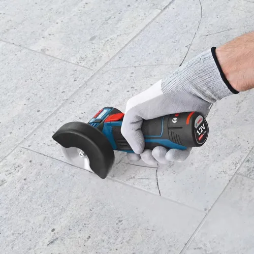 GWS 12V-76 for Bosch Brushless Angle Grinder Cordless EC Motor High Speed 19,500RPM Cutting Disc 76mm Lithium Ion Power Versatile