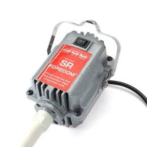 Foredom SR Grinder Rotary Tool Kit 230W 0-18,000 RPM Adjustable Speed 4mm Chuck with Flexible Shaft for Engraving Grinding Polishing Drilling Cutting DIY Handcraft Project