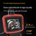 2.4 Inch 2 million Pixels HD Portable Handheld Industrial Endoscope IPS Display IP67 Waterproof Inspection Tool