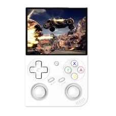 64G ANBERNIC RG35XX Pro Linux System Handheld Game Console Built-in 4000+ Games 3.5-inch IPS Screen Quad-core Support WiFi6&BT4.2 3200mAh Battery Dual Joysticks Vibration Motors HiFi-Speakers Video Game Player Console