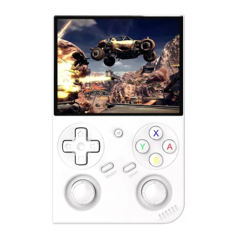64G ANBERNIC RG35XX Pro Linux System Handheld Game Console Built-in 4000+ Games 3.5-inch IPS Screen Quad-core Support WiFi6&BT4.2 3200mAh Battery Dual Joysticks Vibration Motors HiFi-Speakers Video Game Player Console