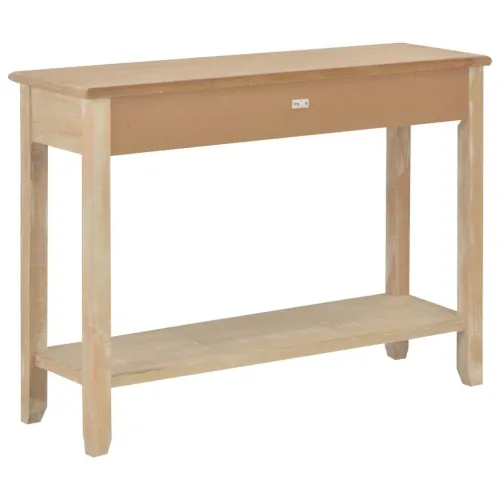 Console Table 43.3"x13.7"x31.4" Wood
