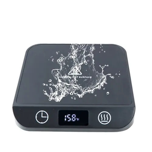 IPRee Coffee Mug Warmer Cup Heater Heating Pad Electric Hot Plate 6 Gear Temperature Warmer For Milk Tea Water 220V