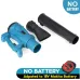 VIOLEWORKS Cordless Electric Air Blower 6 Speeds Handheld Leaf Blower Dust Collector Sweeper Garden Tools Compatible 18V Battery