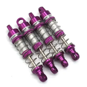 4PCS Upgraded Metal Oil Filled Shock Absorber Damper for MNRC MN78 Cherokee 1/12 RC Car Vehicles Models Spare Parts