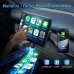 2 in 1 Wireless Carplay Android Auto Adapter Plug and Play 2.4GHz/5GHz Wi-Fi Bluetooth 5.0 Compatible with 98% Car Model