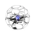 T26 Flying Football WiFi FPV with HD Camera Optical Flow Hovering Headless Mode 360 Stunt Spin Highlight LED Light Kids Gifts 2.4G 4CH 6-Axis Brushless Remote Control RC Toys Drone Quadcopter RTF