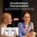 K18 AI Intelligent Translator Multi-language Translation Simultaneous Interpretation Cross Platform Long Standby Portable Translation Machine