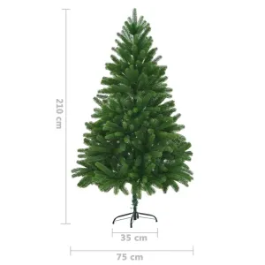 Artificial Christmas Tree,Xmas Pine Tree with 300 LEDs,Easy Assembly Christmas Tree with Metal Stand and 1100 Branch for Home,Office,Party,Holiday Indoor Outdoor Decoration