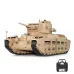Tongde Model E2410 E2410U E2410UC Matilda Mk. III/IV RTR 1/16 2.4G RC Battle Tank Smoke Sound Shooting LED Light Simulated Vehicles Model RTR Toys