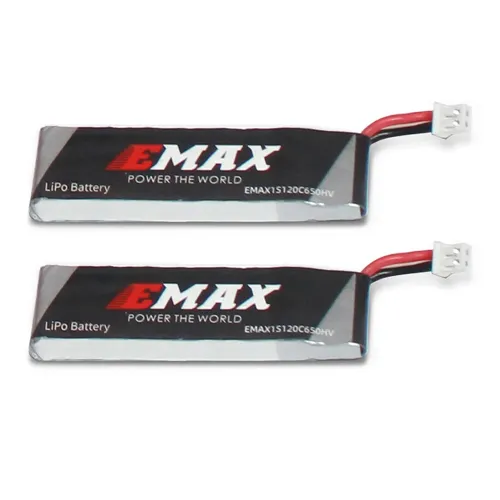 3PCS EMAX 1S HV 3.8V 650mAh Lipo Battery PH2.0 for Emax Tinyhawk III PLUS Freestyle Tiny Whoop RC FPV Racing Drone