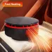 2 In 1 Car 360 Rotating Heater Fan Car Heater Fan Portable Car Heater with Cooling Function 150W 12V Windshield Defroster