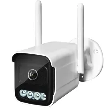 Tuya Wireless NVR WIFI IP Camera Kit 3.0MP HD 10.1-inch Screen EU Plug IP66 Waterproof Cameras H.265+ Night Vision Remote Access Security System 200m Transmission Distance