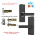 WAFU WF-F1 Tuya Smart WiFi Door Lock Aluminum Alloy Keyless Entry 5 in 1 Unlocked Methods APP Fingerprint Password Card Key Energy-Saving Micro-USB Emergency Power High Capacity