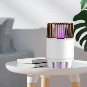 360 Electric Shock Strong Suction Mosquito Killer USB Mosquito Killing Lamp for Home Dormitory Purple Light Mosquito Trap