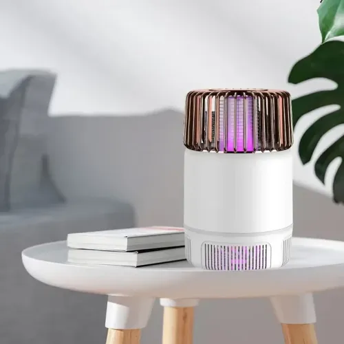 360 Electric Shock Strong Suction Mosquito Killer USB Mosquito Killing Lamp for Home Dormitory Purple Light Mosquito Trap