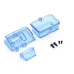 P2047 RC Car/Boat Waterproof Receiver Radio Box Transparent Plastic Equip Protect Watertight Case Models Vehicles Spare Parts