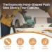 Ergonomic Hand Shaped Push Stick Table Saw Safety Tool MDF Wood Non Slip Design for Precision Woodworking Miter Saw Router Table Jointers