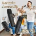 DSK1 Wireless Karaoke Companion Bluetooth 5.3 Dynamic Microphone KTV DSP Mixer System 3.5MM AUX Type-C Amplifier Host For Speaker Car