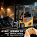 YD001 RTR 1/50 2.4G RC Car Forklift Truck Simulation Crane Loader Remote Controlled Full Direction Engineering Vehicle Desktop Toys Model Collection Gift For Boys